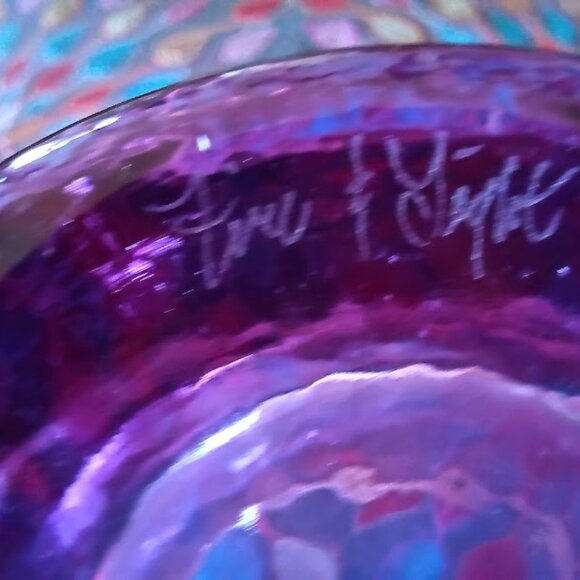 Fire And Light signed EC Lavendar neodymium - Picture 2 of 2